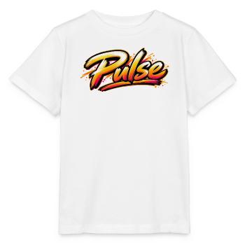 Pulse Graffiti Farbexplosion - Stanley/Stella Kinder T-Shirt MINI CREATOR  - Weiß - Vorne - Maike (125cm)