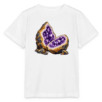 Geteilte Geodenlandschaft - Stanley/Stella Kinder T-Shirt MINI CREATOR  - Weiß - Vorne - Maike (125cm)