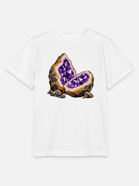 Geteilte Geodenlandschaft - Stanley/Stella Kinder T-Shirt MINI CREATOR - Weiß