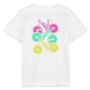 E-Bike EBike E Bike - Stanley/Stella Kinder T-Shirt MINI CREATOR  - Weiß - Vorne - Maike (125cm)