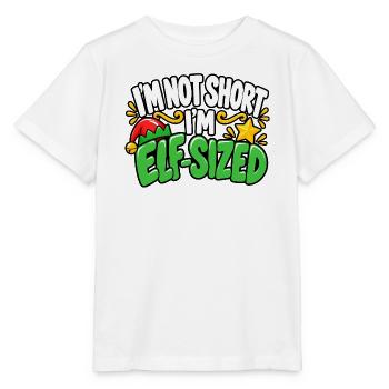 Ich bin nicht klein, ich elfgroß - Stanley/Stella Kinder T-Shirt MINI CREATOR  - Weiß - Vorne - Maike (125cm)