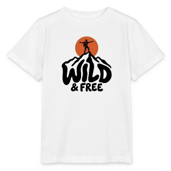 Wandern – Wild & Free Outdoor - Stanley/Stella Kinder T-Shirt MINI CREATOR  - Weiß - Vorne - Maike (125cm)