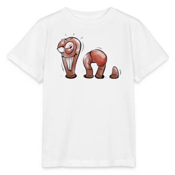 Wurmi - Stanley/Stella Kinder T-Shirt MINI CREATOR  - Weiß - Vorne - Maike (125cm)