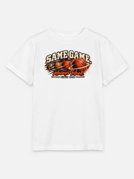 Basketball - Stanley/Stella Kinder T-Shirt MINI CREATOR  - Weiß