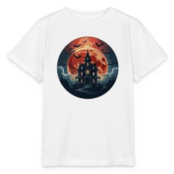 Der Nachthof und der Blutmond - Stanley/Stella Kinder T-Shirt MINI CREATOR  - Weiß - Vorne - Maike (125cm)