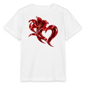 NEU – Alles, was wir brauchen, ist Liebe! - Stanley/Stella Kinder T-Shirt MINI CREATOR  - Weiß - Vorne - Maike (125cm)