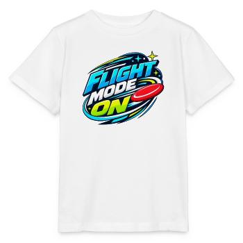 Flugmodus Aktiv - Stanley/Stella Kinder T-Shirt MINI CREATOR  - Weiß - Vorne - Maike (125cm)