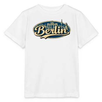 Berlin Vintage Stadtmotiv - Stanley/Stella Kinder T-Shirt MINI CREATOR  - Weiß - Vorne - Maike (125cm)
