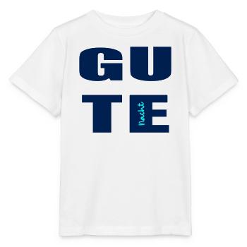 Gute Nacht - Stanley/Stella Kinder T-Shirt MINI CREATOR  - Weiß - Vorne - Maike (125cm)