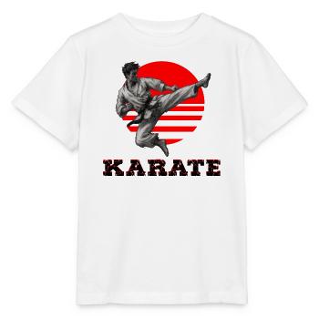 Karate - Stanley/Stella Kinder T-Shirt MINI CREATOR  - Weiß - Vorne - Maike (125cm)