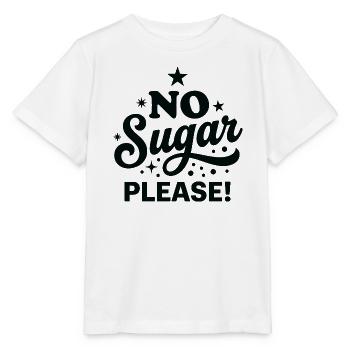 Kein Zucker bitte Handlettered-Design - Stanley/Stella Kinder T-Shirt MINI CREATOR  - Weiß - Vorne - Maike (125cm)