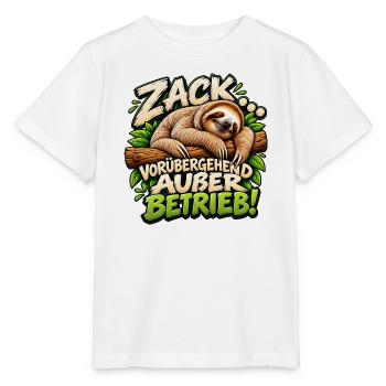 Zack! vorübergehend außer Betrieb Geschenkidee  - Stanley/Stella Kinder T-Shirt MINI CREATOR  - Weiß - Vorne - Maike (125cm)
