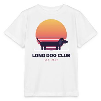 Long Dog Club - Stanley/Stella Kinder T-Shirt MINI CREATOR  - Weiß - Vorne - Maike (125cm)
