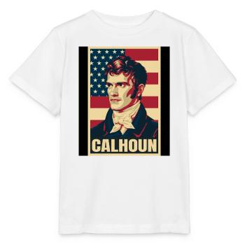 John C. Calhoun USA Pop Art - Stanley/Stella Kinder T-Shirt MINI CREATOR  - Weiß - Vorne - Maike (125cm)