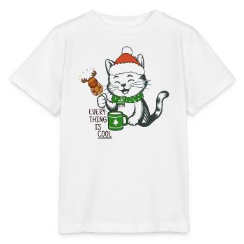 Nikolaus  - Stanley/Stella Kinder T-Shirt MINI CREATOR  - Weiß - Vorne - Maike (125cm)