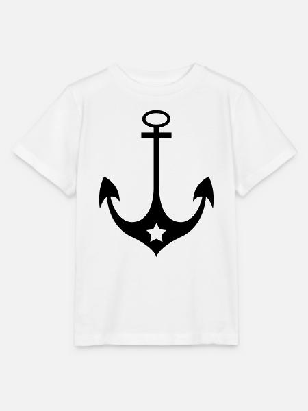 Anker - Stanley/Stella Kinder T-Shirt MINI CREATOR  - Weiß