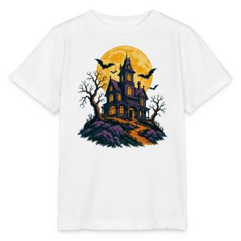 Das Spukhaus auf dem Hügel - Stanley/Stella Kinder T-Shirt MINI CREATOR  - Weiß - Vorne - Maike (125cm)