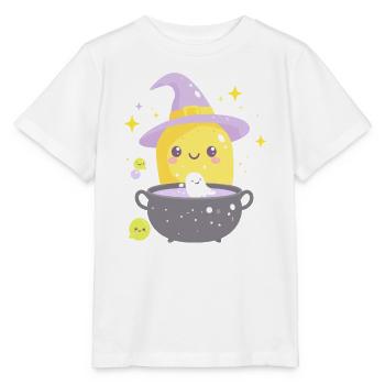 Zitrone am Zauberkessel - Stanley/Stella Kinder T-Shirt MINI CREATOR  - Weiß - Vorne - Maike (125cm)