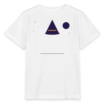 Mondschein Hexenhut Magie - Stanley/Stella Kinder T-Shirt MINI CREATOR  - Weiß - Vorne - Maike (125cm)