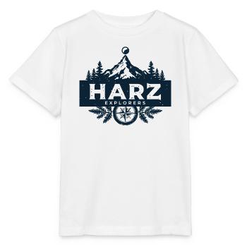 Harz Explorers Outdoor - Stanley/Stella Kinder T-Shirt MINI CREATOR  - Weiß - Vorne - Maike (125cm)