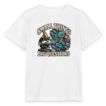 Kleine Dinge, große Fragen Mikrobiologie - Stanley/Stella Kinder T-Shirt MINI CREATOR  - Weiß - Vorne - Maike (125cm)