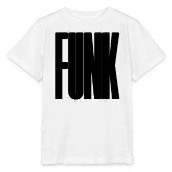 Bold Funk Music Logo - Stanley/Stella Kinder T-Shirt MINI CREATOR  - Weiß - Vorne - Maike (125cm)