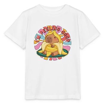 Guter Bananenbär-Scrub - Stanley/Stella Kinder T-Shirt MINI CREATOR  - Weiß - Vorne - Maike (125cm)