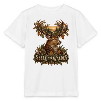 Seele des Waldes - Stanley/Stella Kinder T-Shirt MINI CREATOR  - Weiß - Vorne - Maike (125cm)