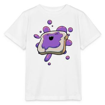 Marmelade Gelee Toast - Stanley/Stella Kinder T-Shirt MINI CREATOR  - Weiß - Vorne - Maike (125cm)