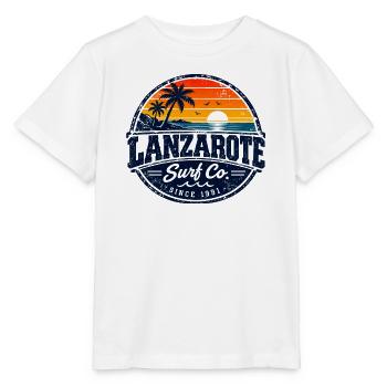 Lanzarote - Islas Canarias - Kanaren - Spanien - Stanley/Stella Kinder T-Shirt MINI CREATOR  - Weiß - Vorne - Maike (125cm)