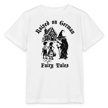 Raised on German Fairy Tails Hänsel und Gretel - Stanley/Stella Kinder T-Shirt MINI CREATOR  - Weiß - Vorne - Maike (125cm)