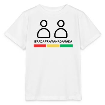Bruder - Stanley/Stella Kinder T-Shirt MINI CREATOR  - Weiß - Vorne - Maike (125cm)