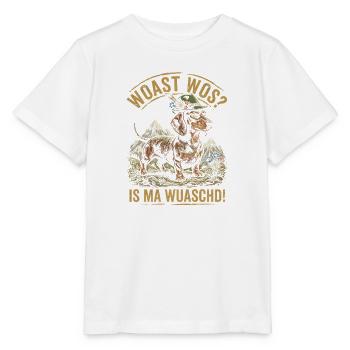 Dackel Woast Wos Is Ma Wuaschd Bayerischer Hunde - Stanley/Stella Kinder T-Shirt MINI CREATOR  - Weiß - Vorne - Maike (125cm)
