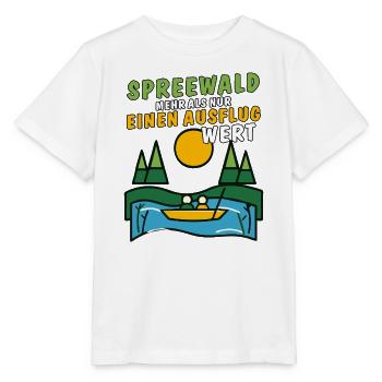 SPREEWALD AUSFLUG - Stanley/Stella Kinder T-Shirt MINI CREATOR  - Weiß - Vorne - Maike (125cm)
