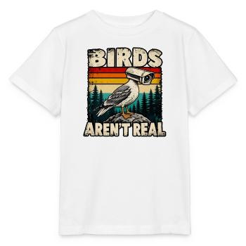 Vögel sind keine echten Kamera-Vogel - Stanley/Stella Kinder T-Shirt MINI CREATOR  - Weiß - Vorne - Maike (125cm)