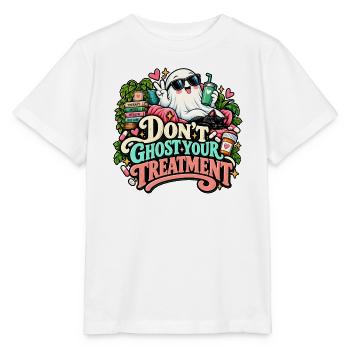 Niedliche Geisterbehandlung - Stanley/Stella Kinder T-Shirt MINI CREATOR  - Weiß - Vorne - Maike (125cm)