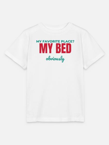 Natürlich mein Bett - Stanley/Stella Kinder T-Shirt MINI CREATOR - Weiß