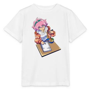 Ramen Anime Zeichnen - Stanley/Stella Kinder T-Shirt MINI CREATOR  - Weiß - Vorne - Maike (125cm)