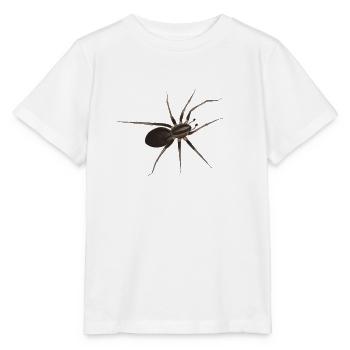 Realistische Spinne - Halloween Kostüm Motiv - Stanley/Stella Kinder T-Shirt MINI CREATOR  - Weiß - Vorne - Maike (125cm)