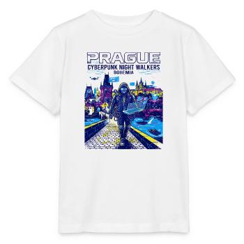 Programmer Prague Cyberpunk Night Walkers Bohemia - Stanley/Stella Kinder T-Shirt MINI CREATOR  - Weiß - Vorne - Maike (125cm)