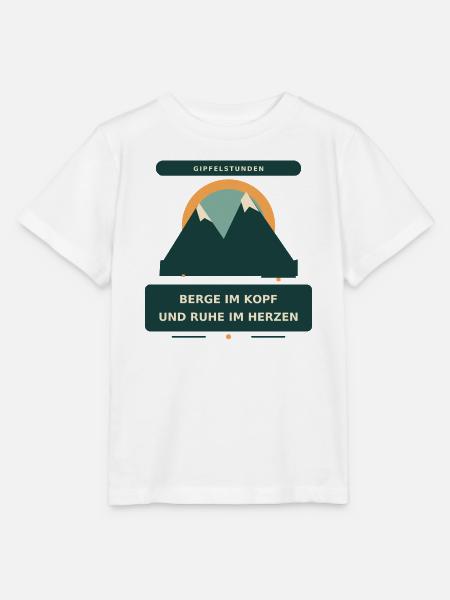 Berge im Kopf - Stanley/Stella Kinder T-Shirt MINI CREATOR - Weiß
