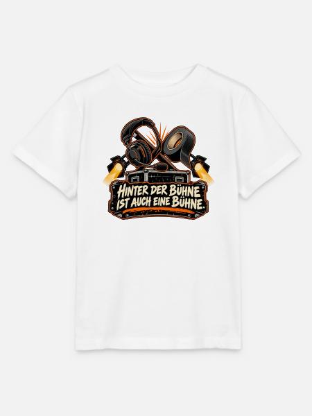 Hinter der Bühne ist auch eine Bühne. - Stanley/Stella Kinder T-Shirt MINI CREATOR  - Weiß