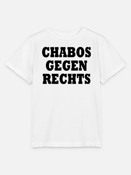 Chabos gegen rechts - Stanley/Stella Kinder T-Shirt MINI CREATOR  - Weiß