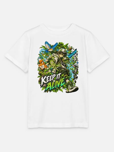 Hobbys und Leidenschaften× Ökologie und Schutz der... - Stanley/Stella Kinder T-Shirt MINI CREATOR  - Weiß