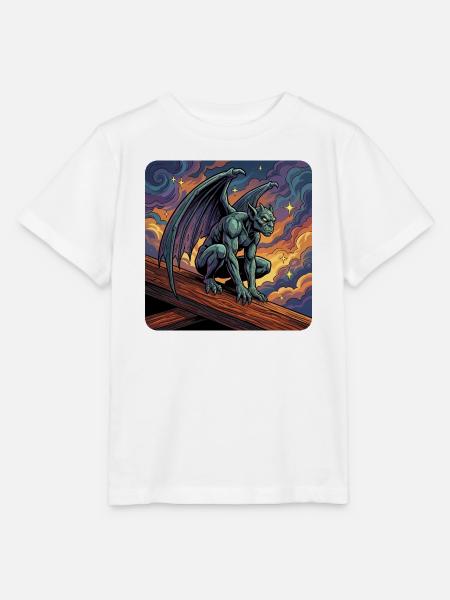 Gargoyle auf Sunset Ridge - Stanley/Stella Kinder T-Shirt MINI CREATOR - Weiß