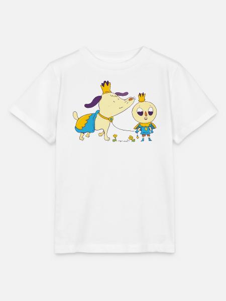 Ein königlicher Spaziergang - Stanley/Stella Kinder T-Shirt MINI CREATOR - Weiß
