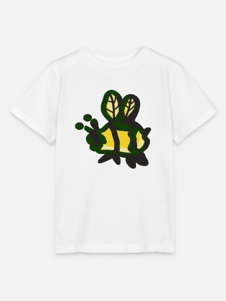 Honigbiene bienen - Stanley/Stella Kinder T-Shirt MINI CREATOR  - Weiß