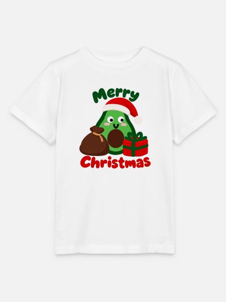 Avocado oder Weihnachtsmann oder Nikolaus - Stanley/Stella Kinder T-Shirt MINI CREATOR - Weiß