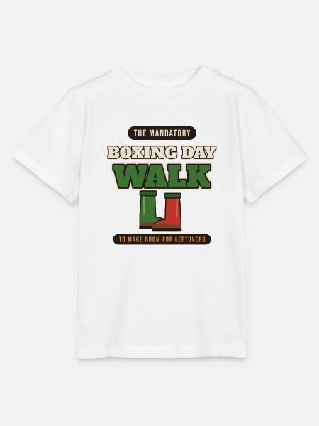 Der obligatorische Boxing Day Walk - Stanley/Stella Kinder T-Shirt MINI CREATOR - Weiß