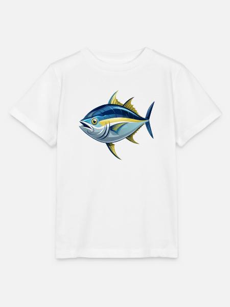Thunfisch - Stanley/Stella Kinder T-Shirt MINI CREATOR  - Weiß